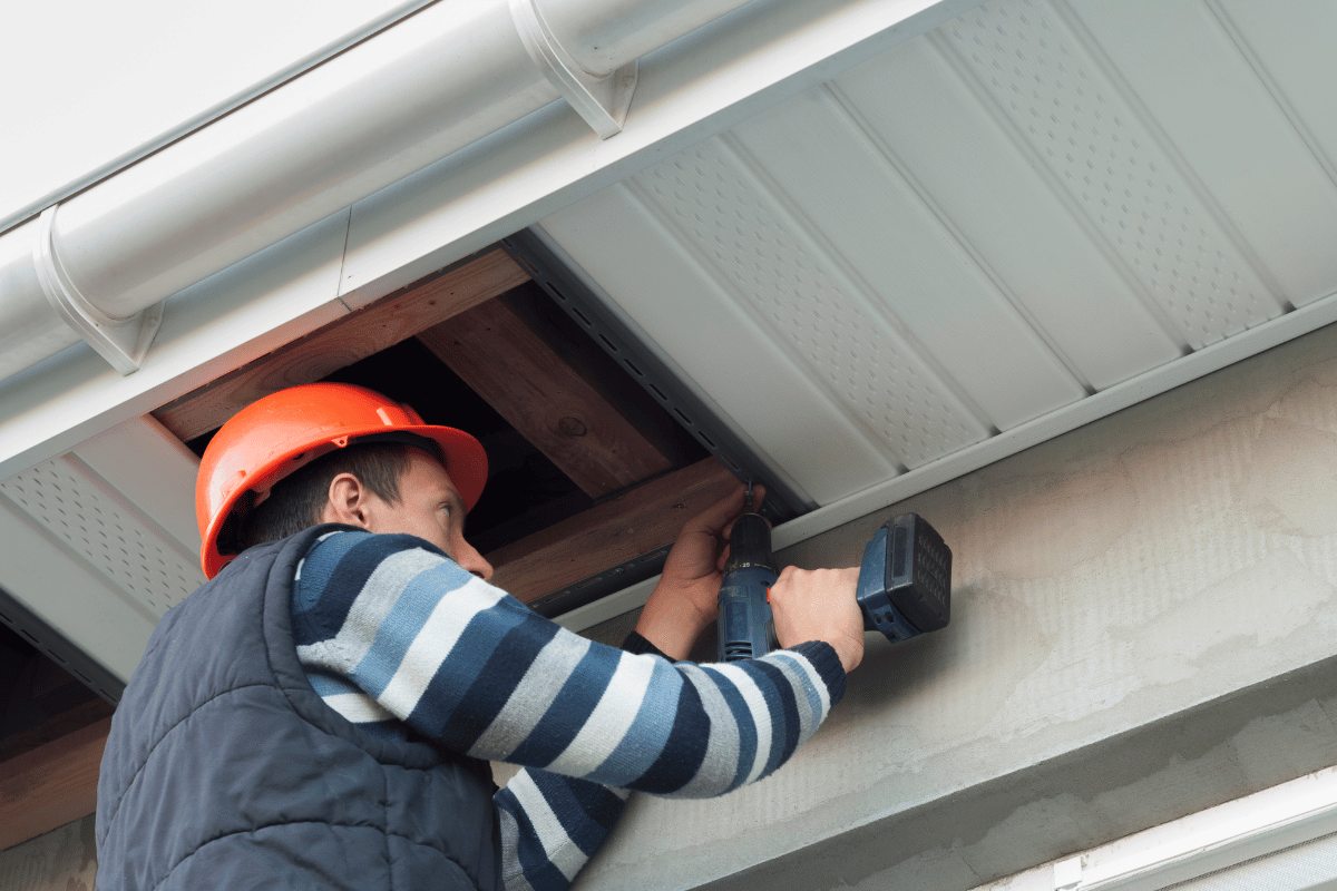 eaves fascia and soffit repair